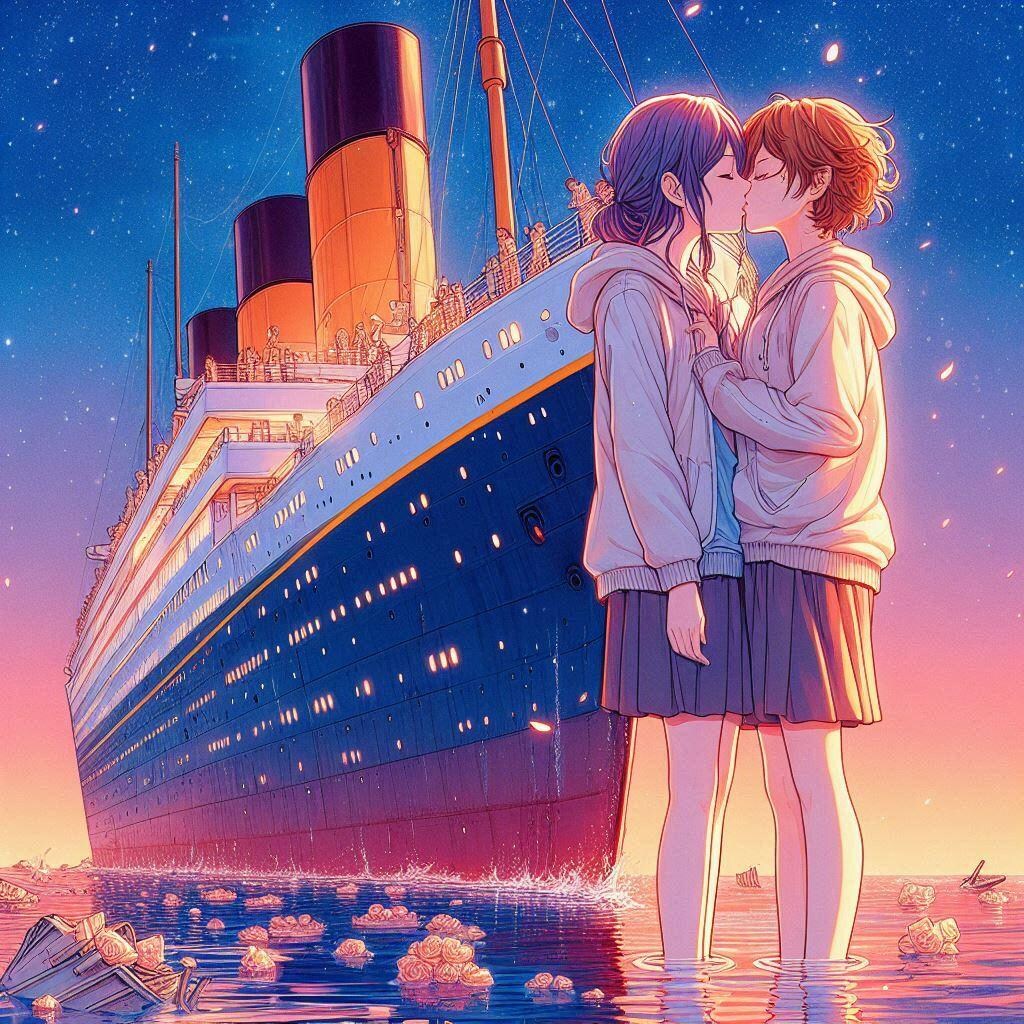 百合タニック！（解釈バッチリ3枚、解釈違い3枚、現代版2枚）