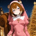 クリスマスのシスター＆サンタコスプレ | リズ 4枚目