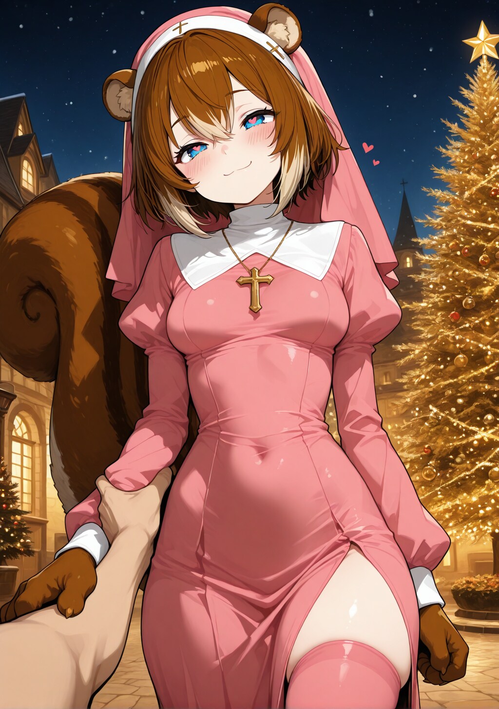 クリスマスのシスター＆サンタコスプレ | リズ