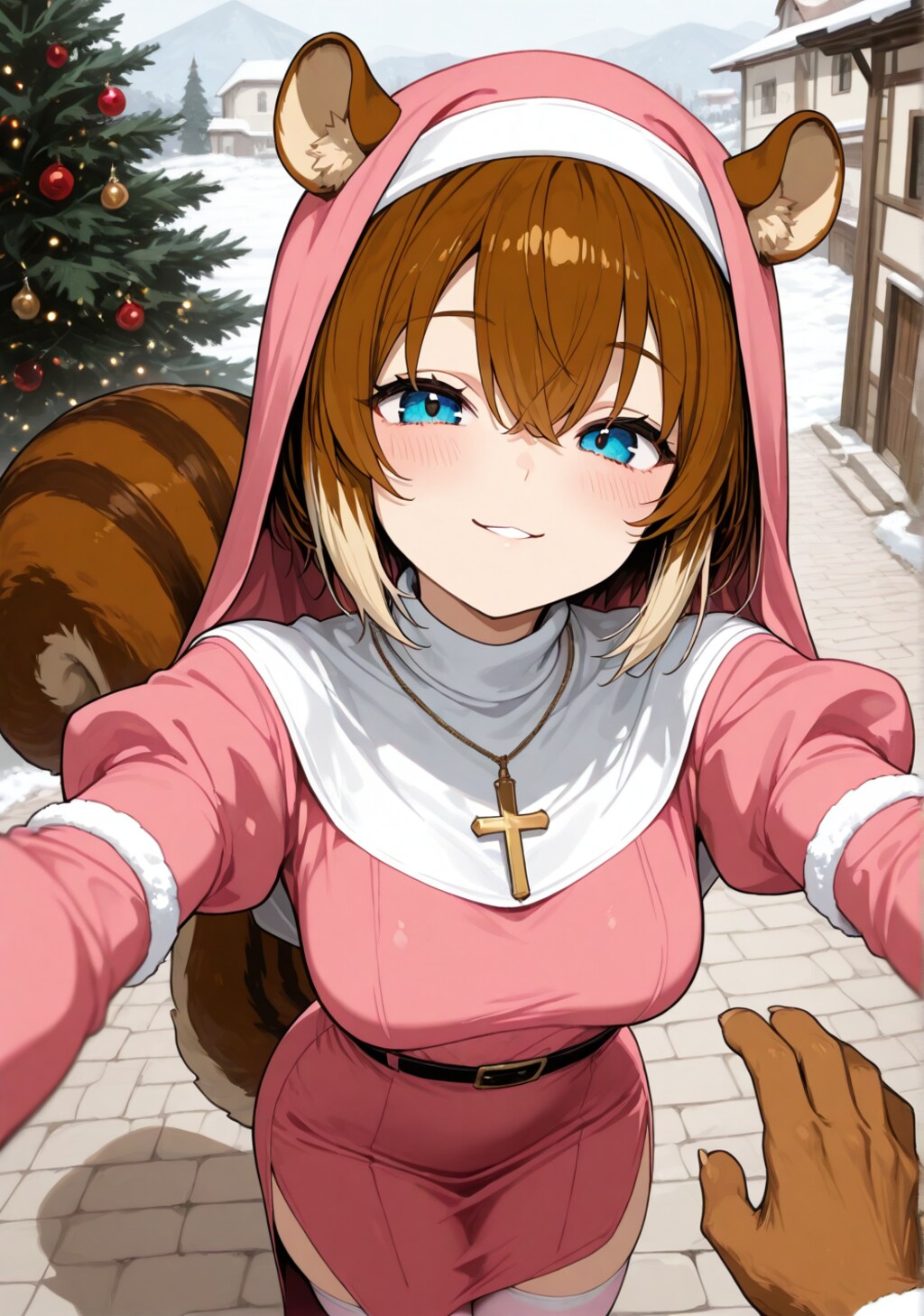 クリスマスのシスター＆サンタコスプレ | リズ