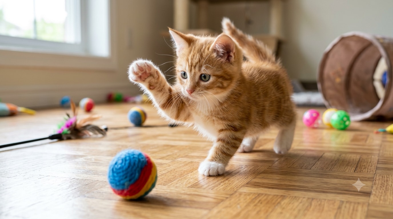 まてまてー🐾➰🧶
