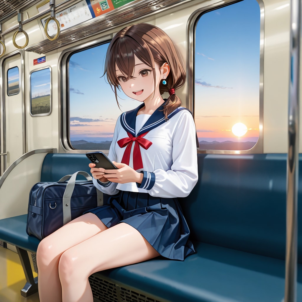 歩美 セーラー服 (2)