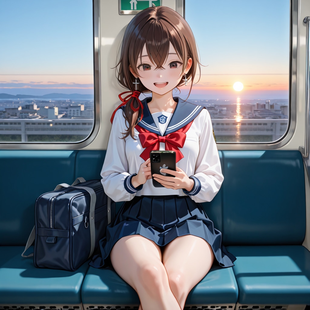 歩美 セーラー服 (2)