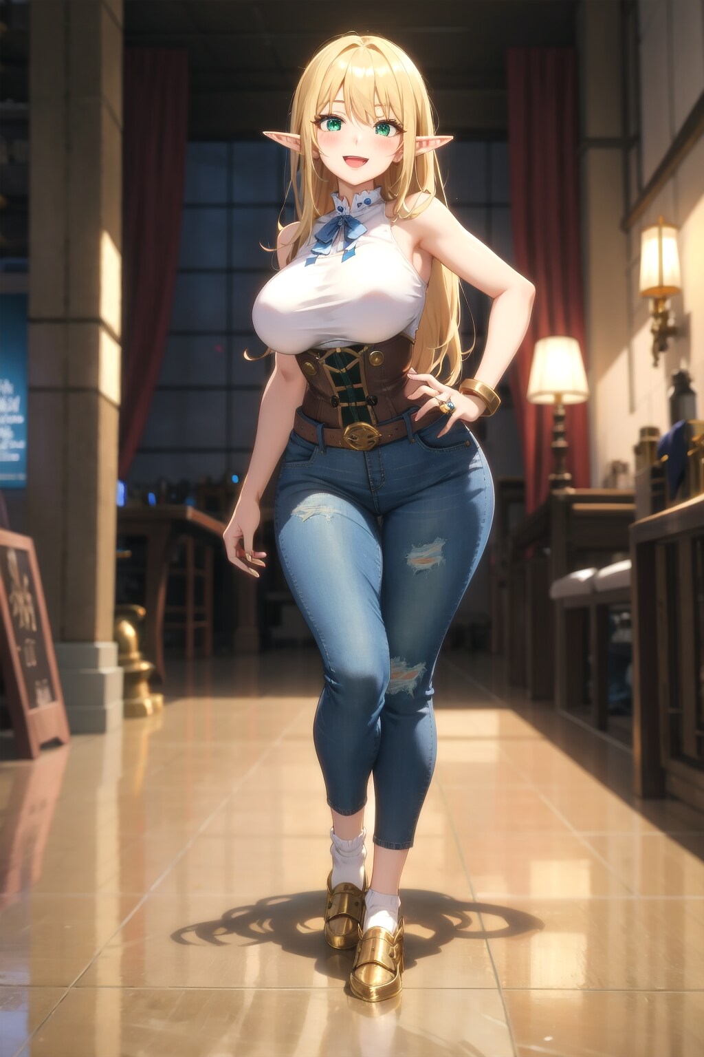 エルフのジーンズ