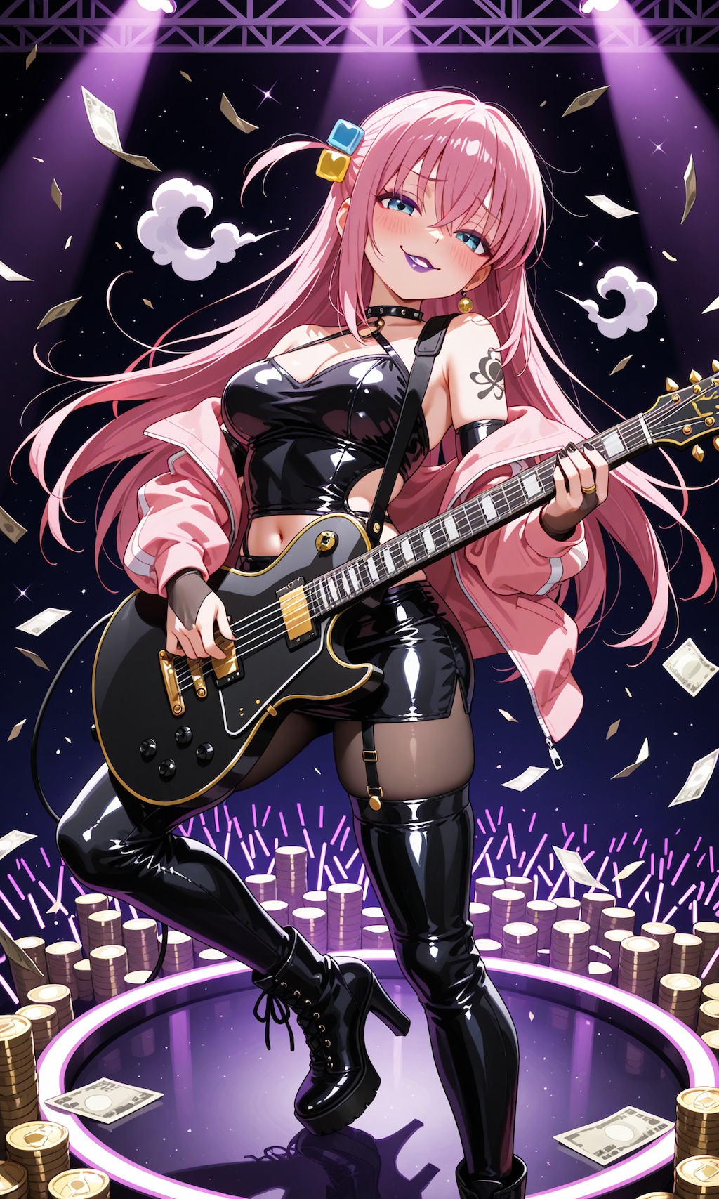 【文字入り】【パウチ回ぼっち】本番前に、パウチ（地獄先生ぬ～べ～に出てくるエッチな精霊）に憑りつかれたぼっち