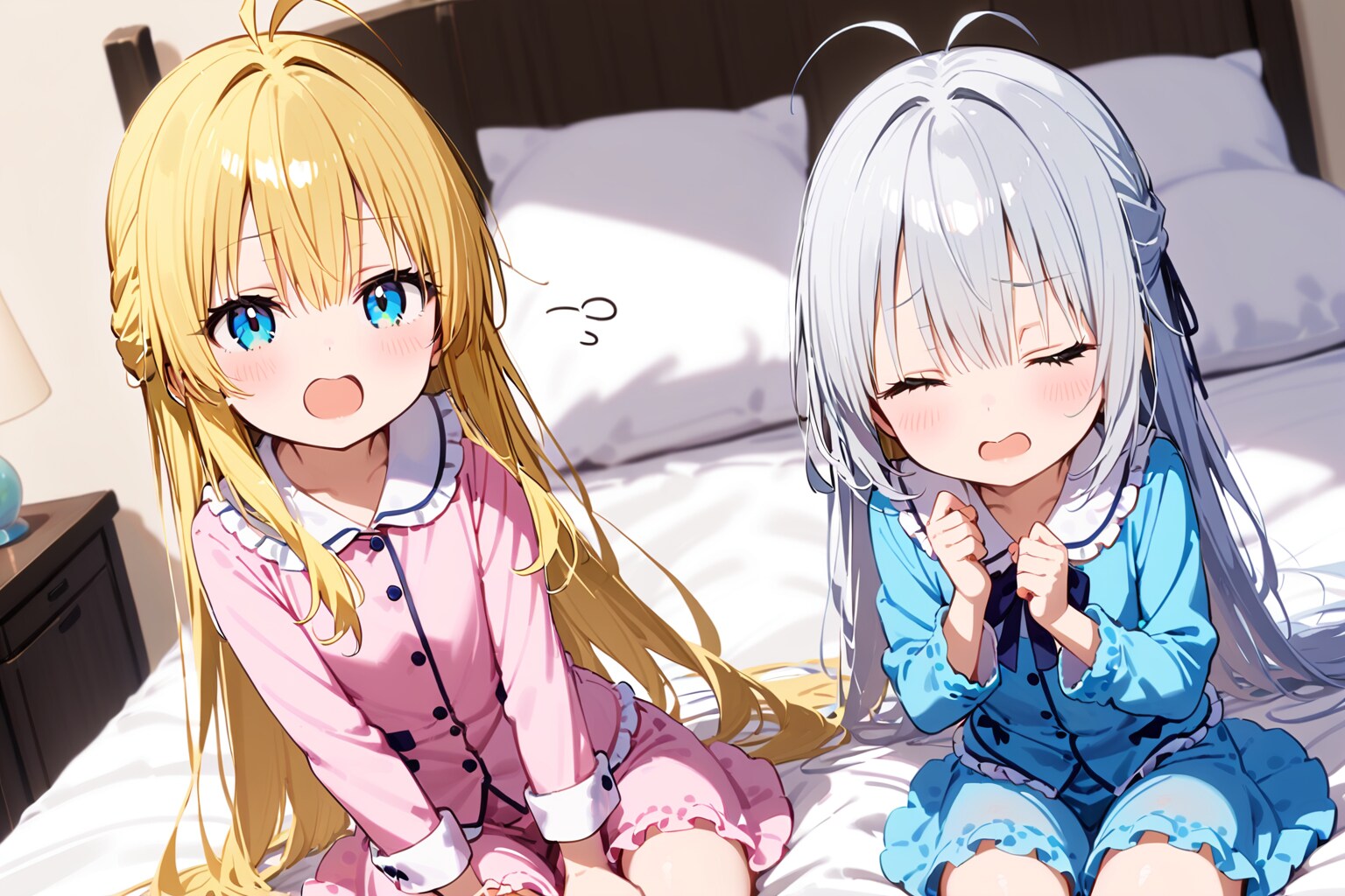 おはようございましゅ・・・zzz | の人気AIイラスト・グラビア