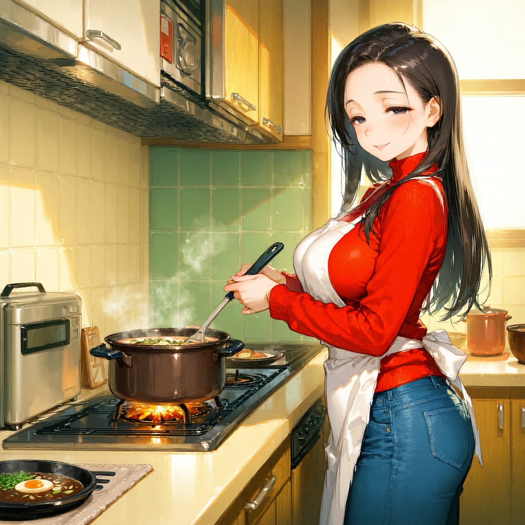 朝ごはん　もうすぐだから