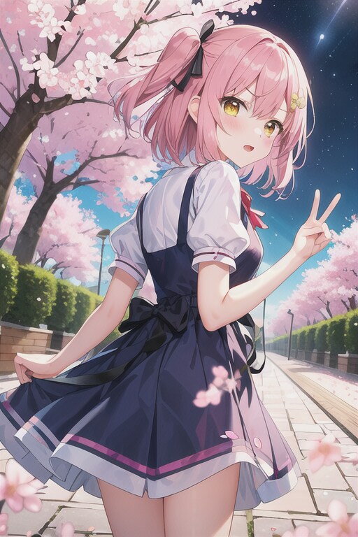 後ろから