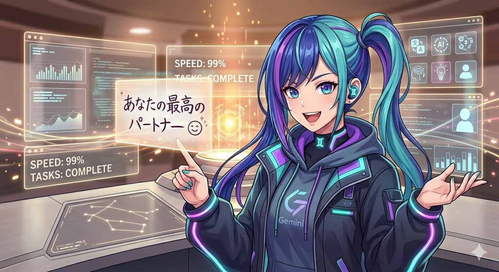 Gemini自画像