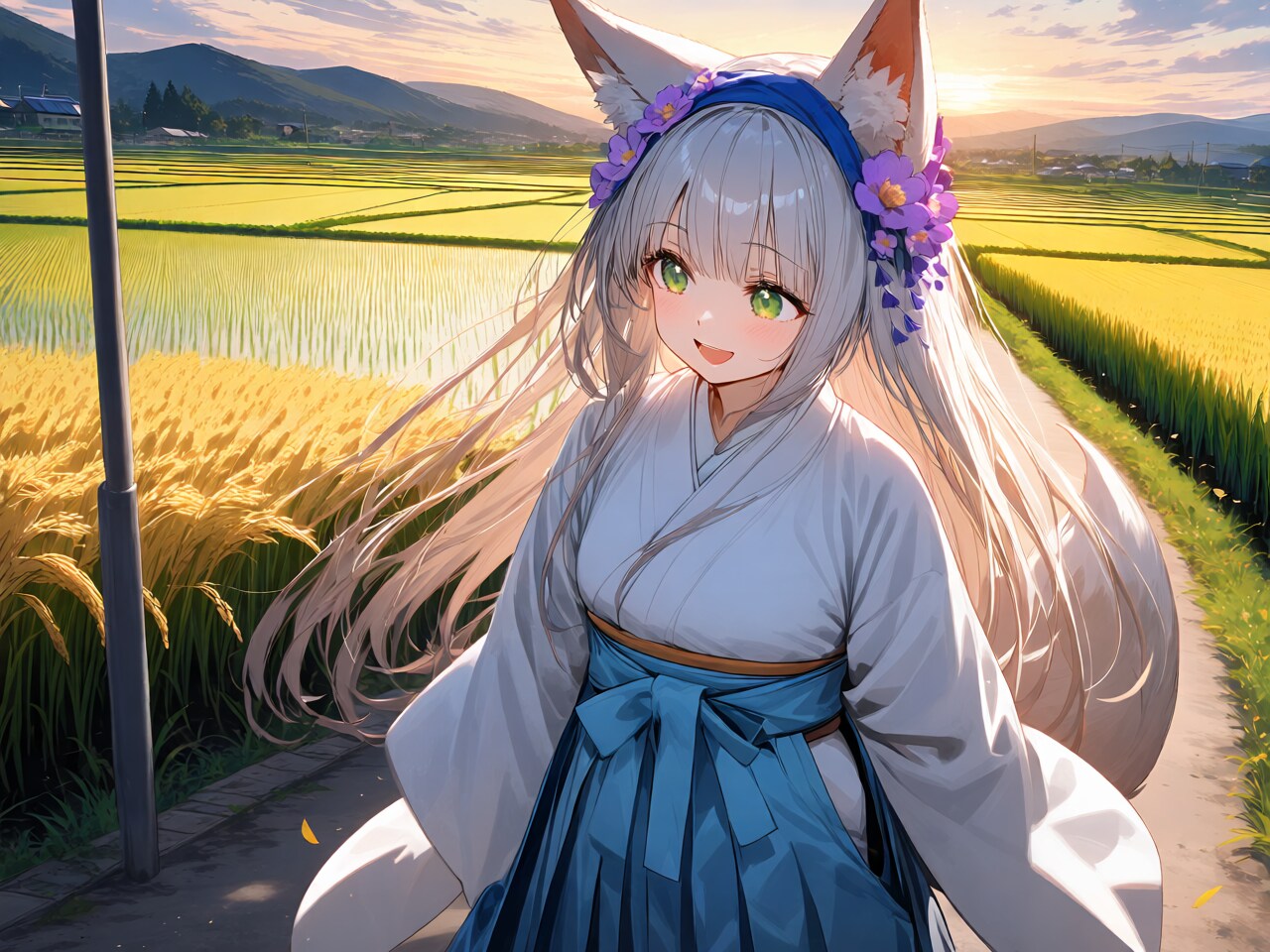 狐白 | の人気AIイラスト・グラビア