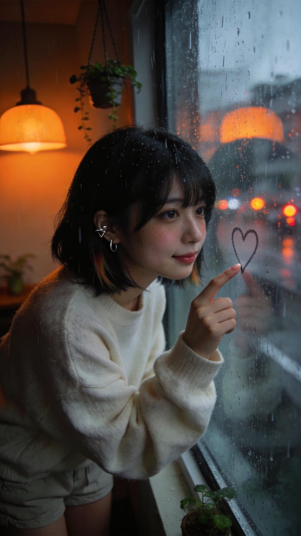 Rain Drawn Heart