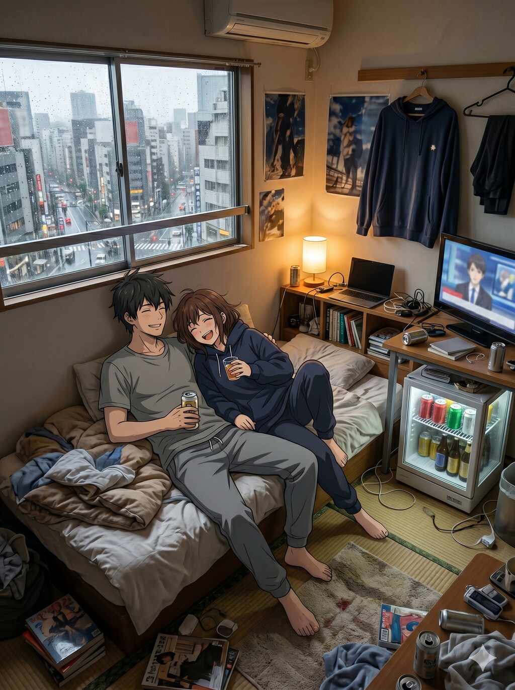 都会暮らし　2枚