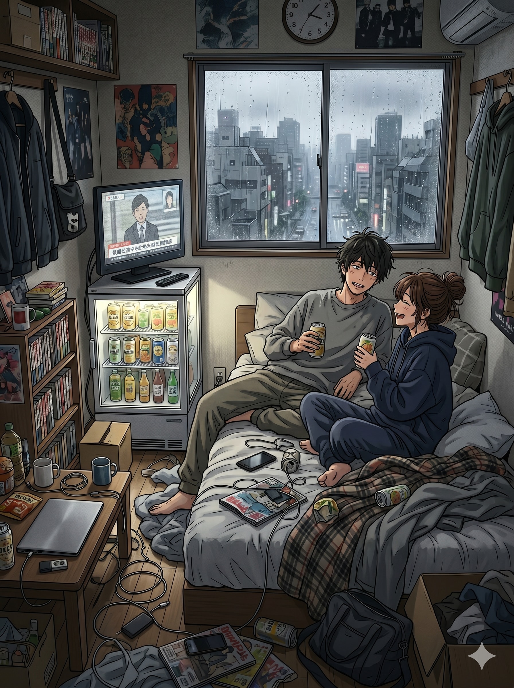 都会暮らし　2枚