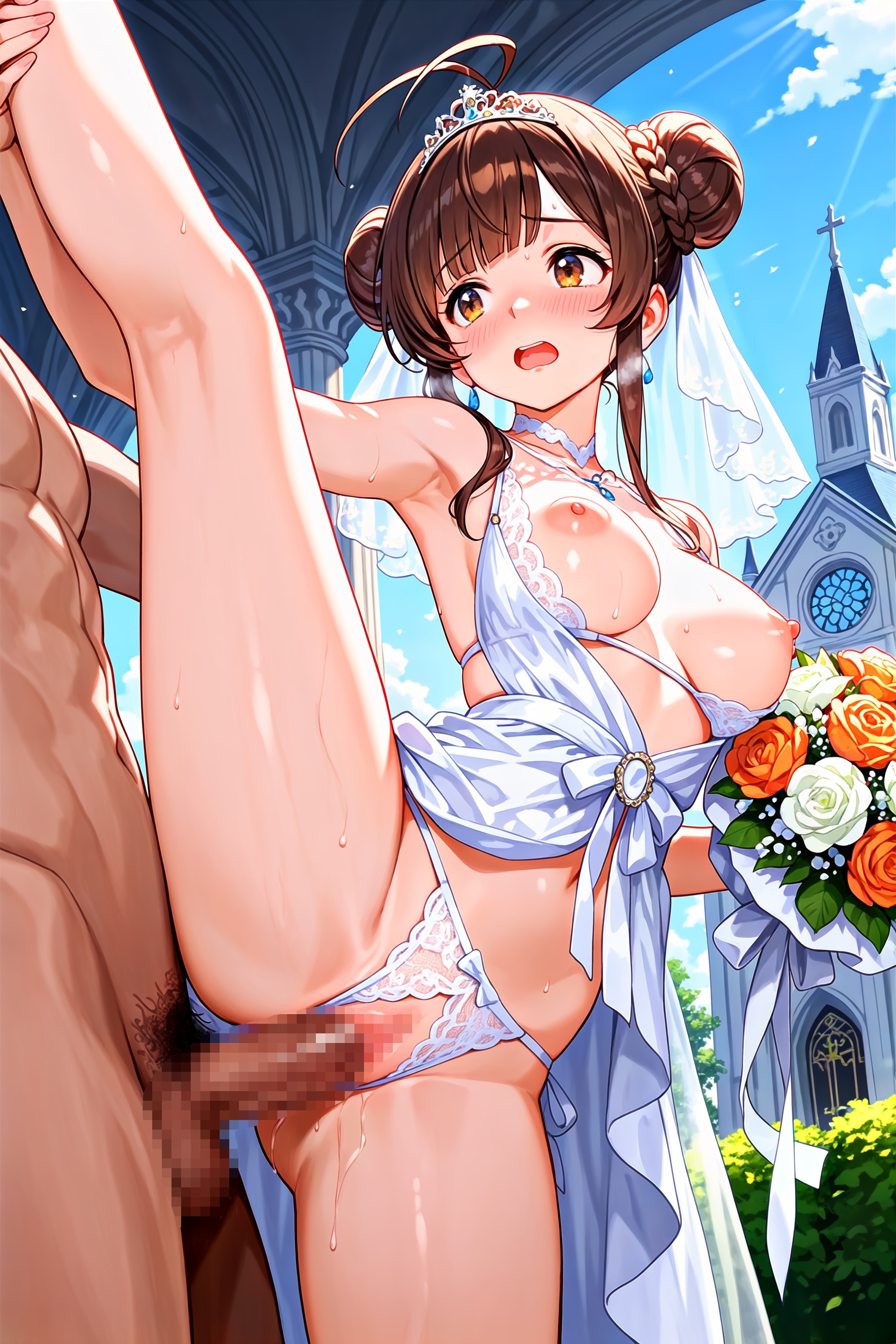純白のビキニ