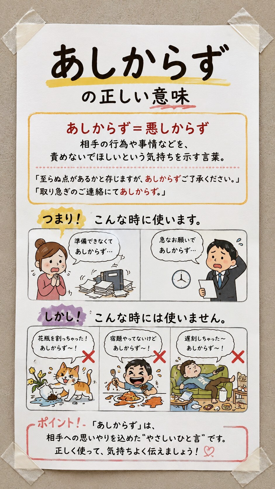 今日の貼り紙54 | の人気AIイラスト・グラビア