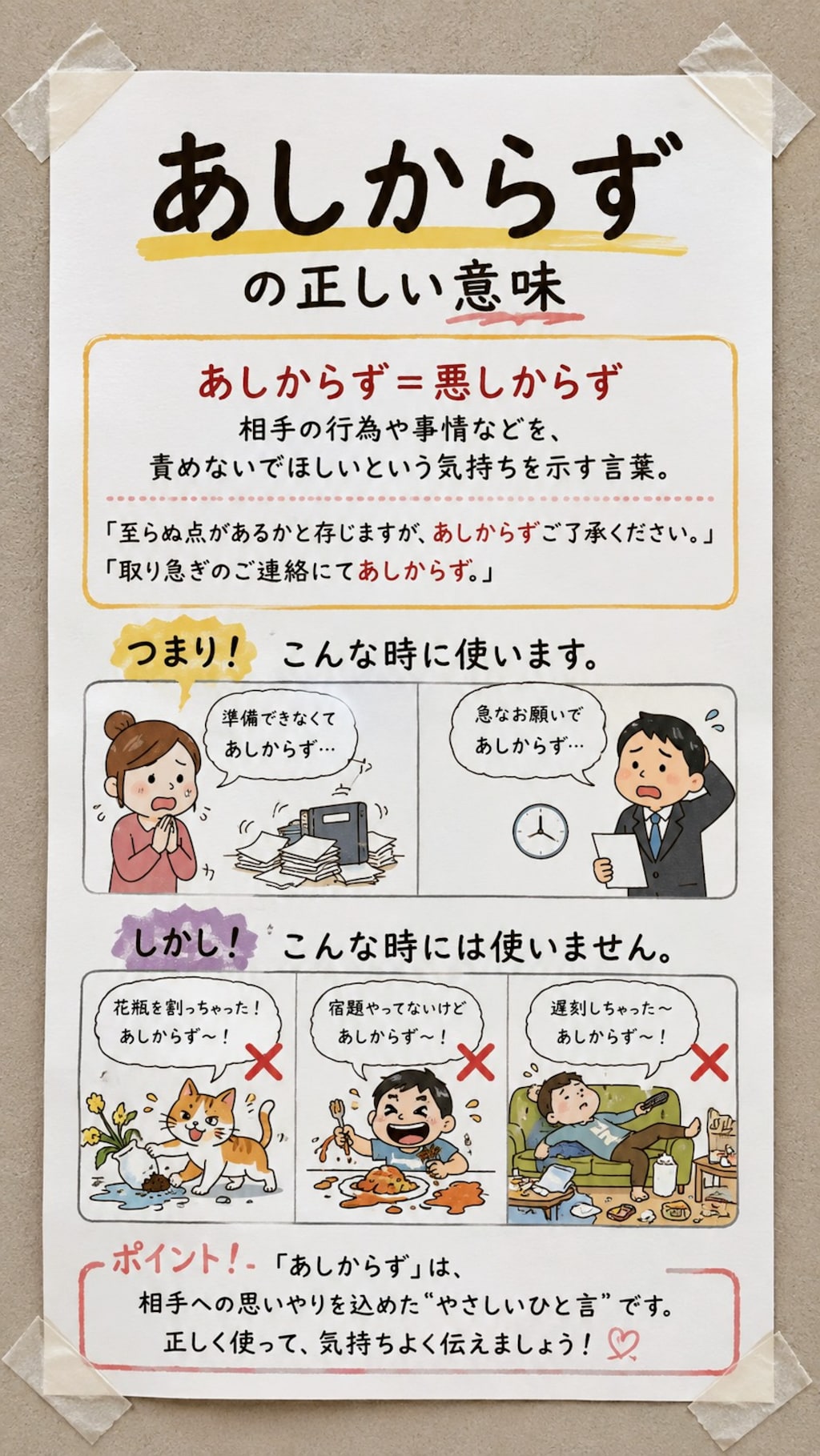 今日の貼り紙54