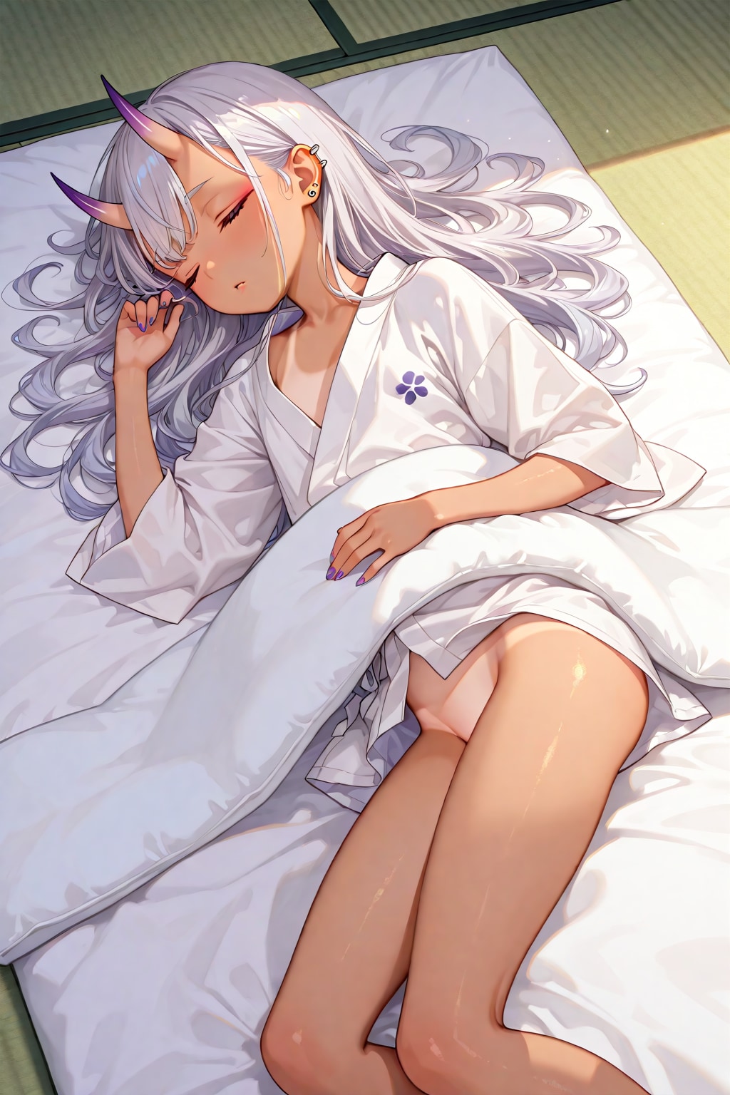 寝姿②