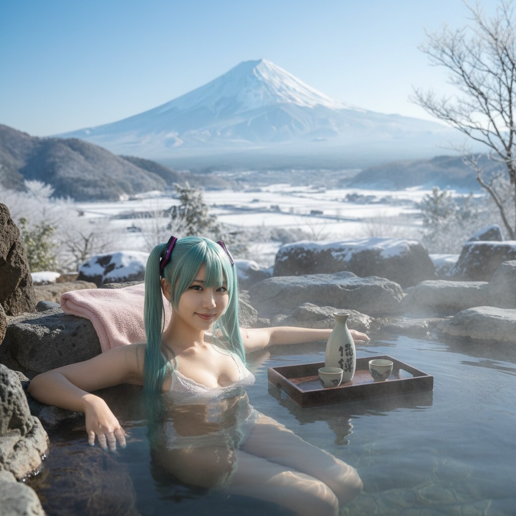みどツイさん。2月23日 #富士山の日
