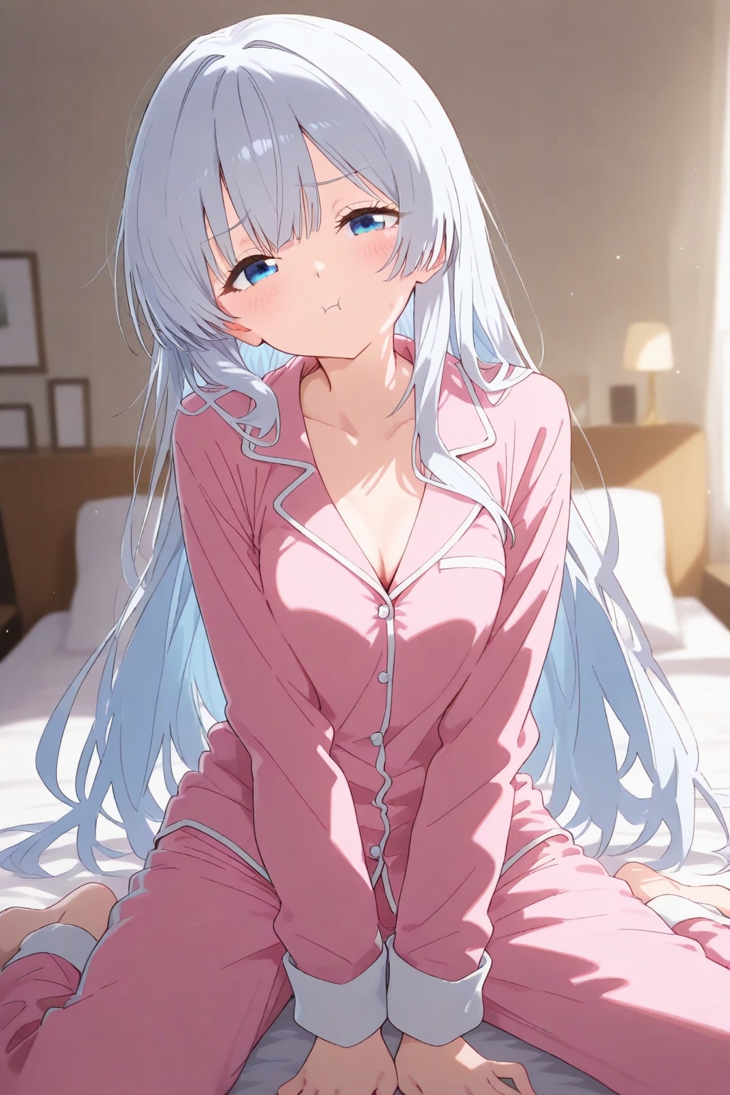 寝起きの妹は不機嫌