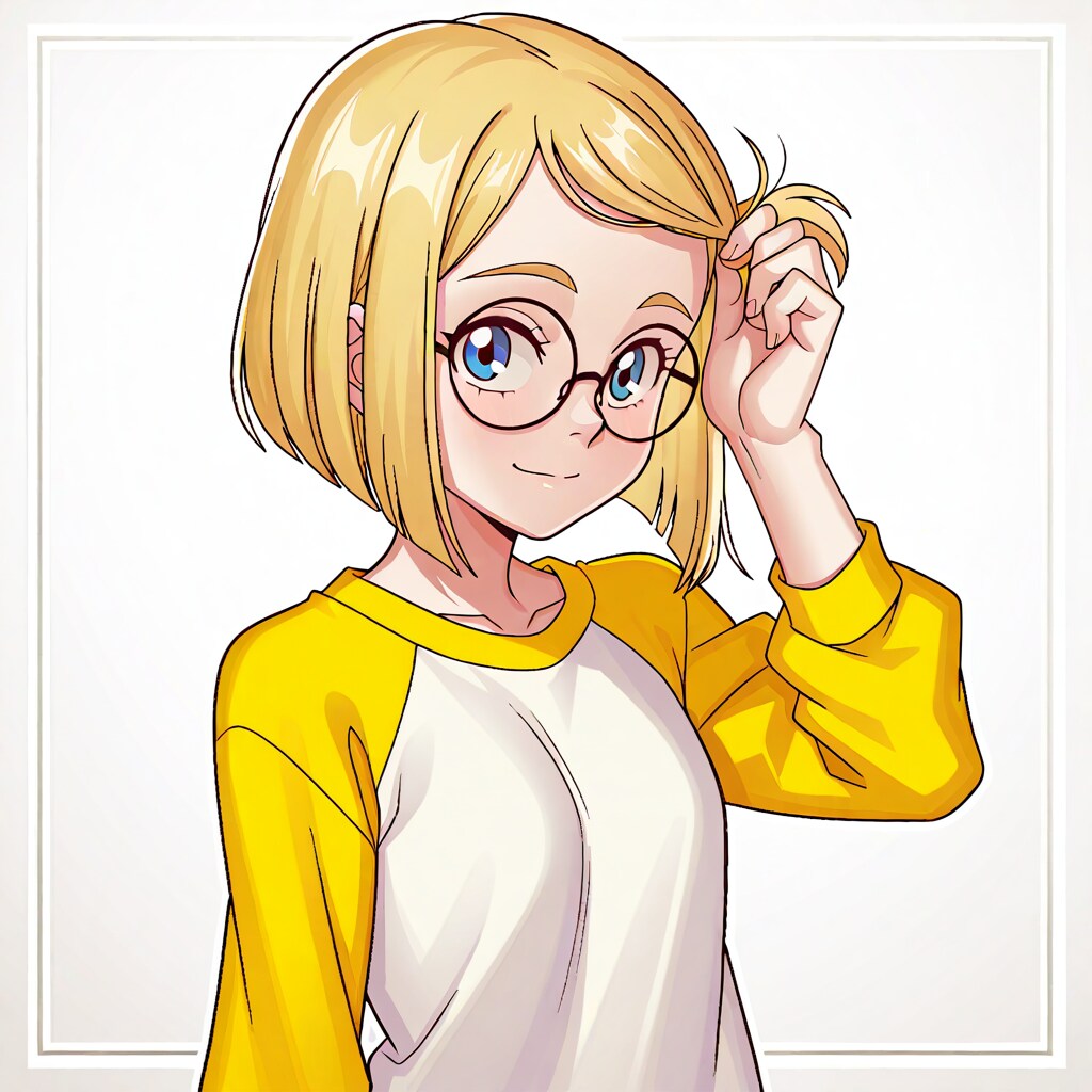 ラフな少女
