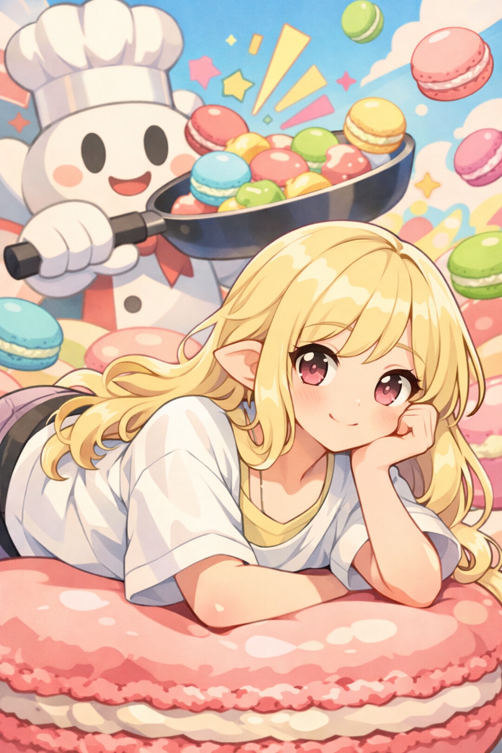 パステルマカロン