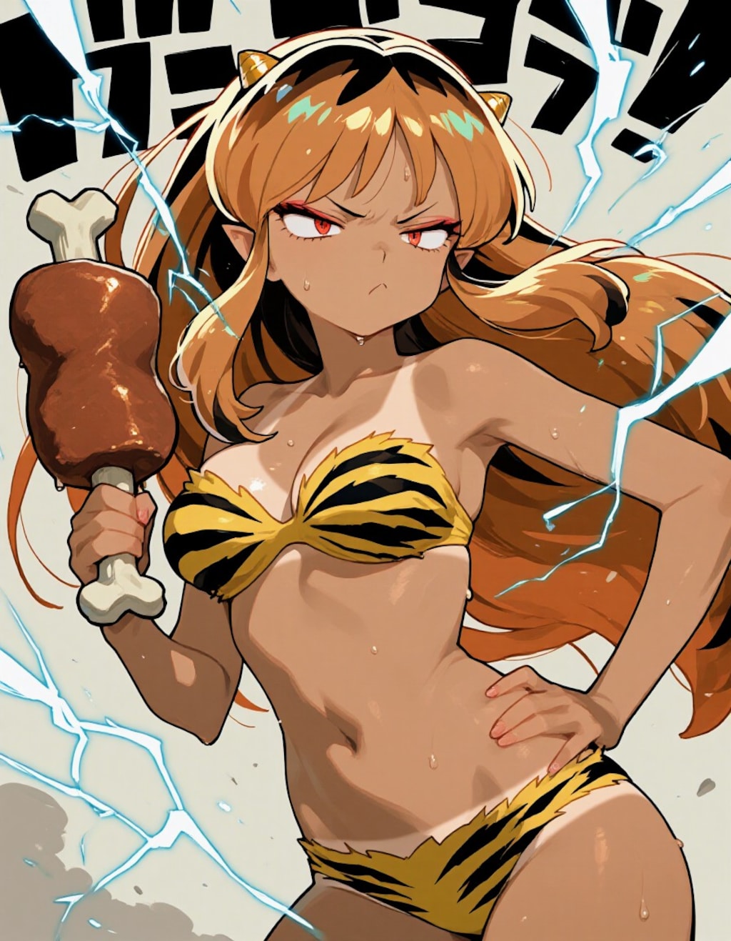 ラムちゃん⚡❓orおにくちゃん🍖❓01