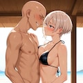 海の家バイト「ねぇ先輩、バイト中、私の事ずっとやらしい目で見てたでしょ？」 2枚目