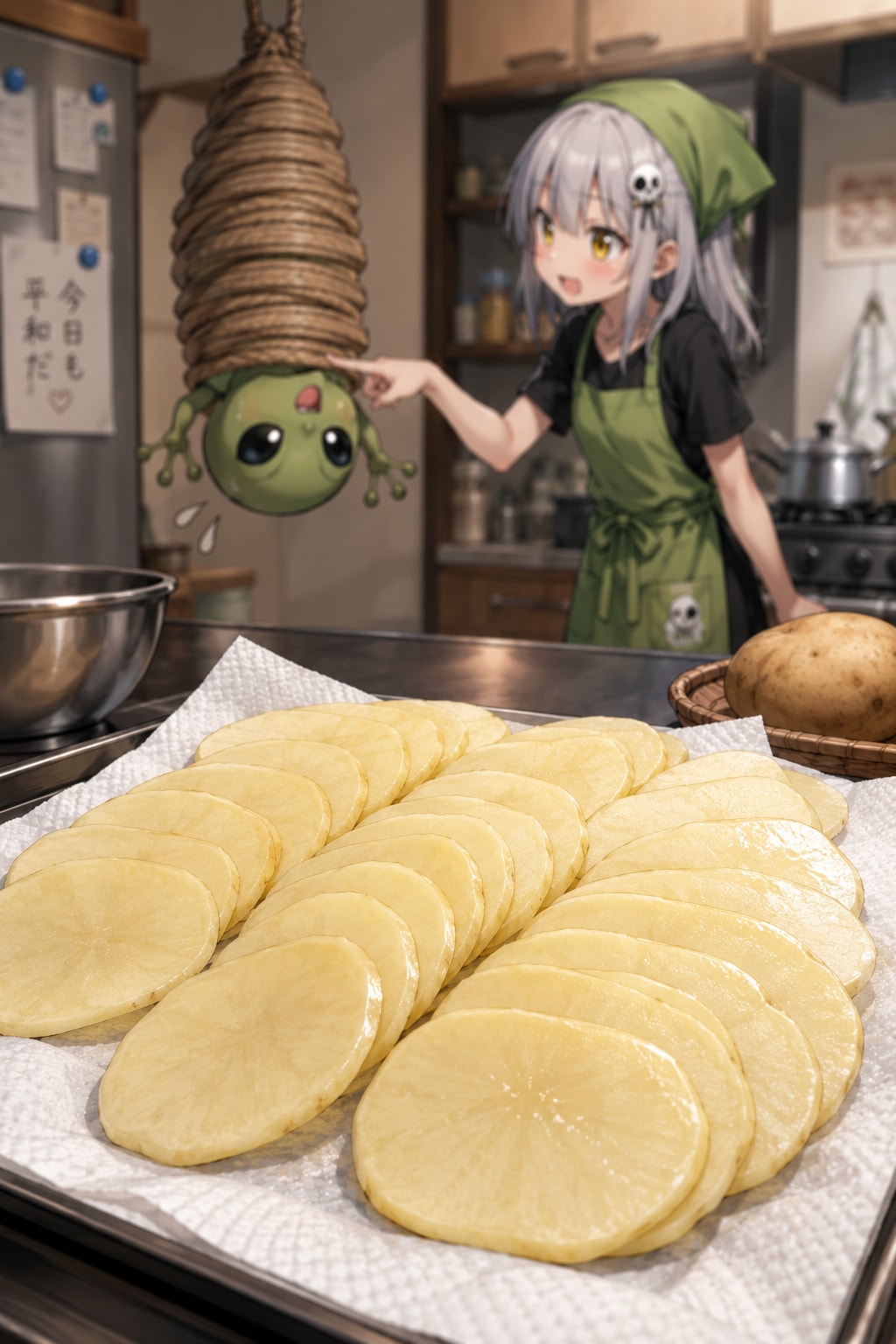いもの揚げたやつ。