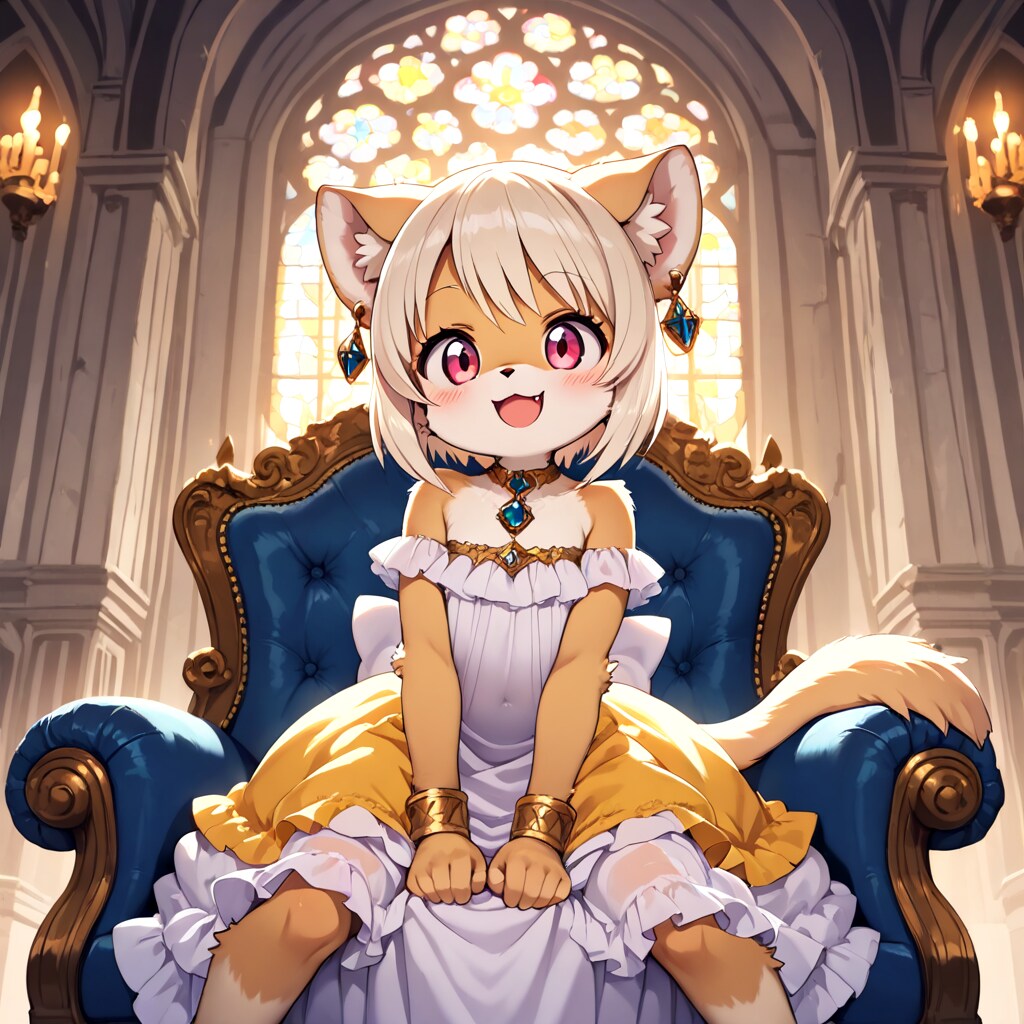 獣人のわたくし達に、イヤリングは似合ってるでしょうか？