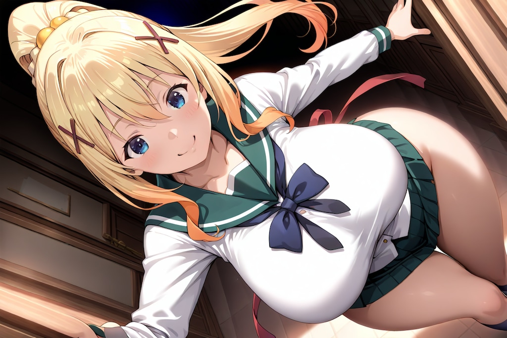 セーラー服？と変なヒモ(´・ω・`)