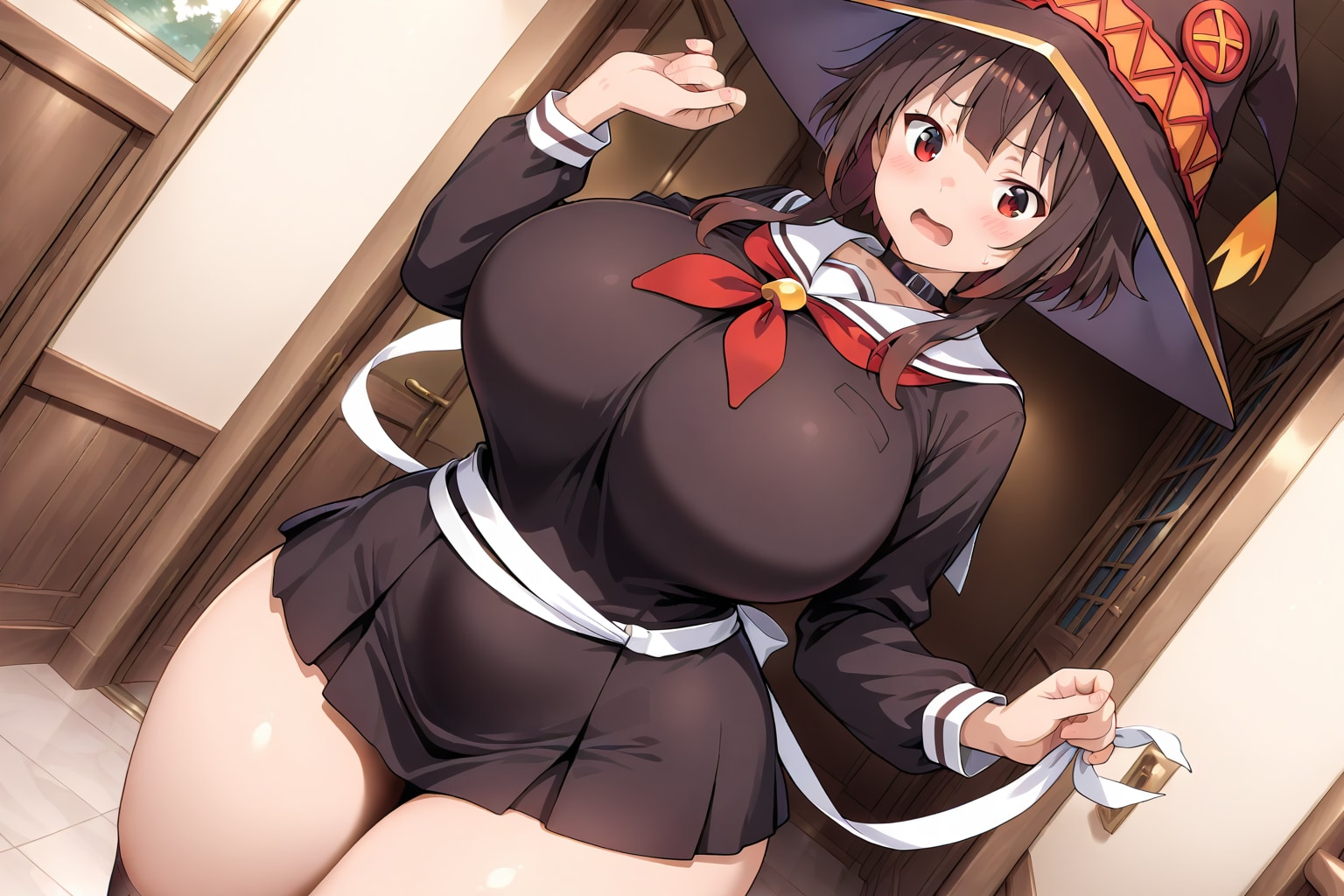セーラー服？と変なヒモ(´・ω・`)