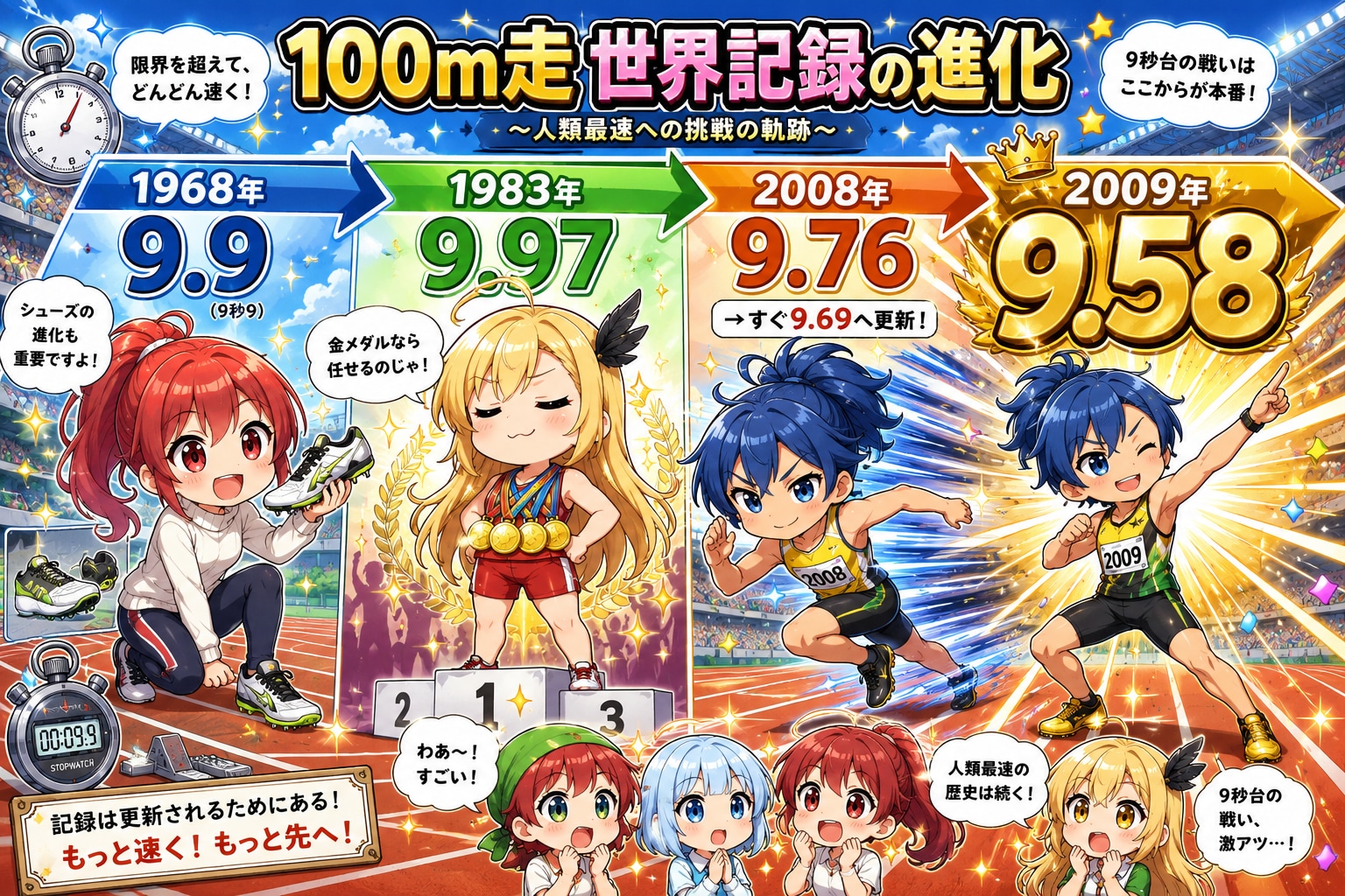 6月20日は10秒の壁が破られた日