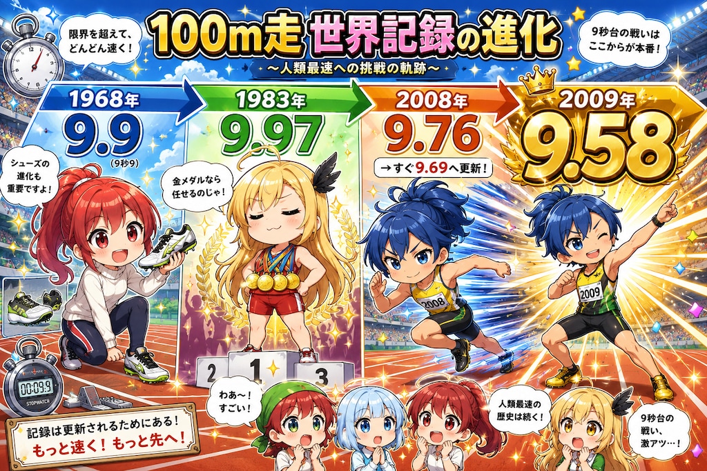 6月20日は10秒の壁が破られた日