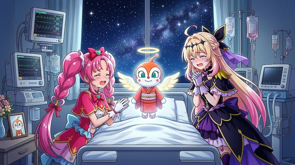 二人のプリキュア、初代ドキンちゃんから喜ばれて感涙する