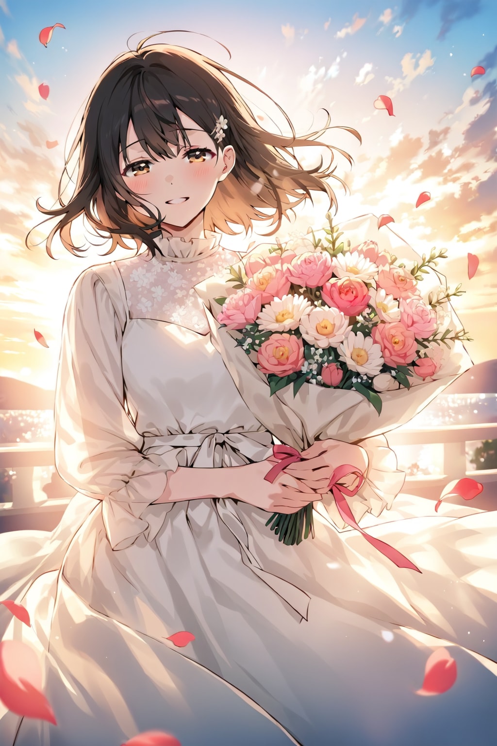 花束をあなたに | の人気AIイラスト・グラビア