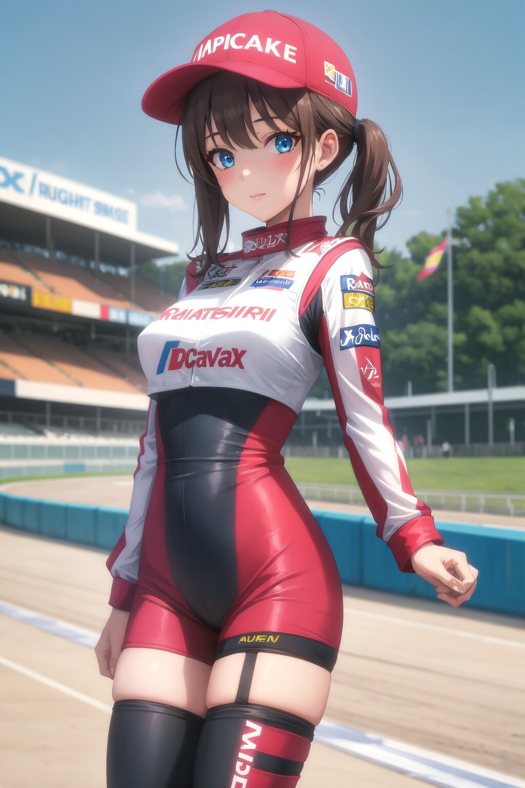 美少女レースクイーン | の人気AIイラスト・グラビア