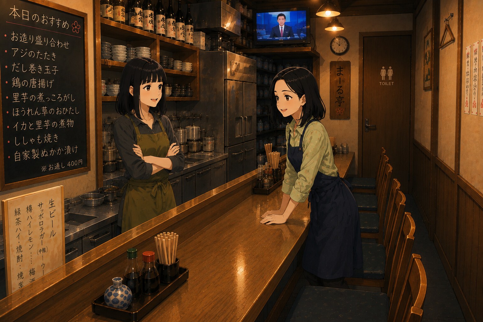 小料理店「まーる亭🍡」１７ | の人気AIイラスト・グラビア