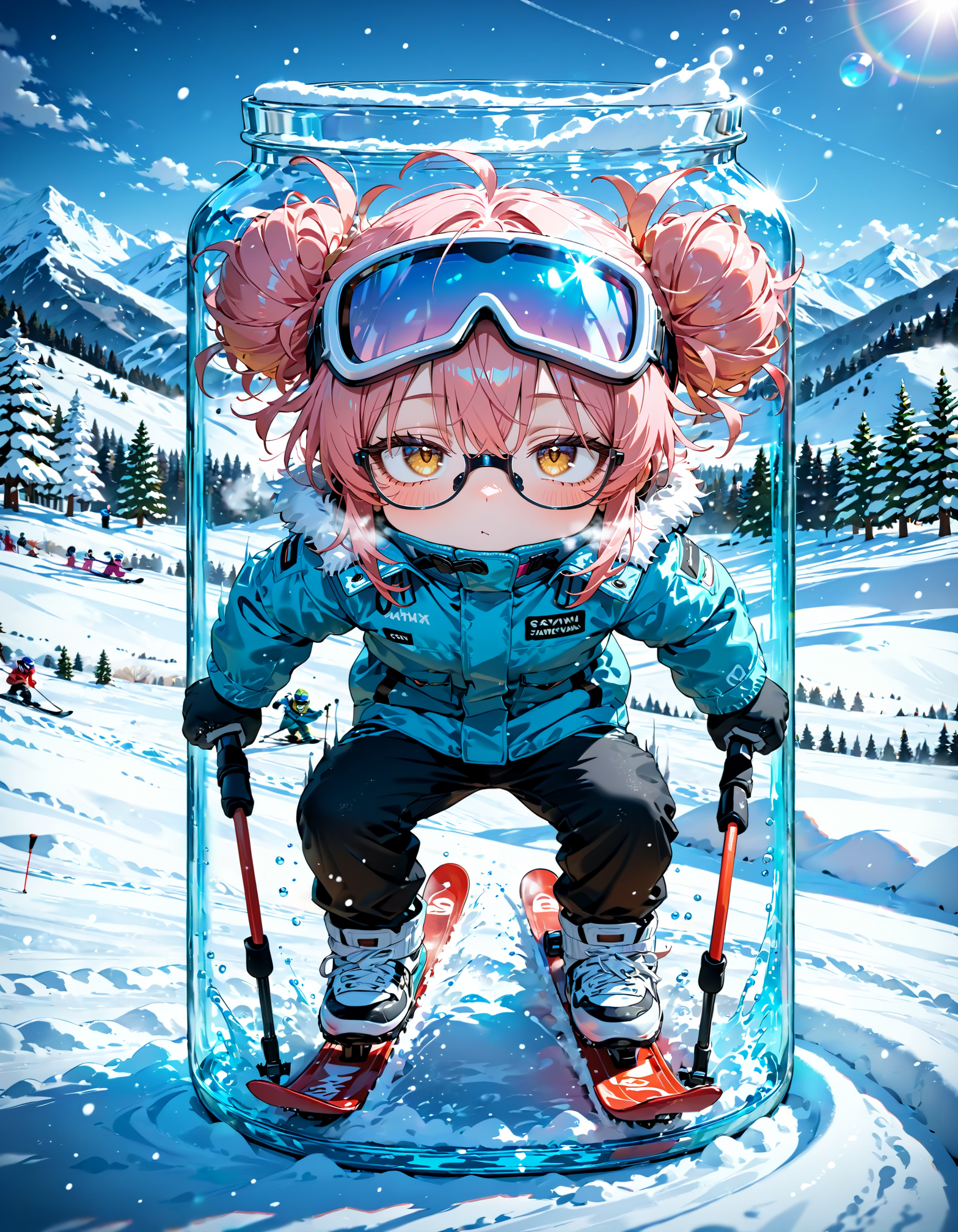 今日は何の日？　スキー記念日 | の人気AIイラスト・グラビア