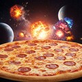宇宙空間爆発デリバリーピザ 6枚目