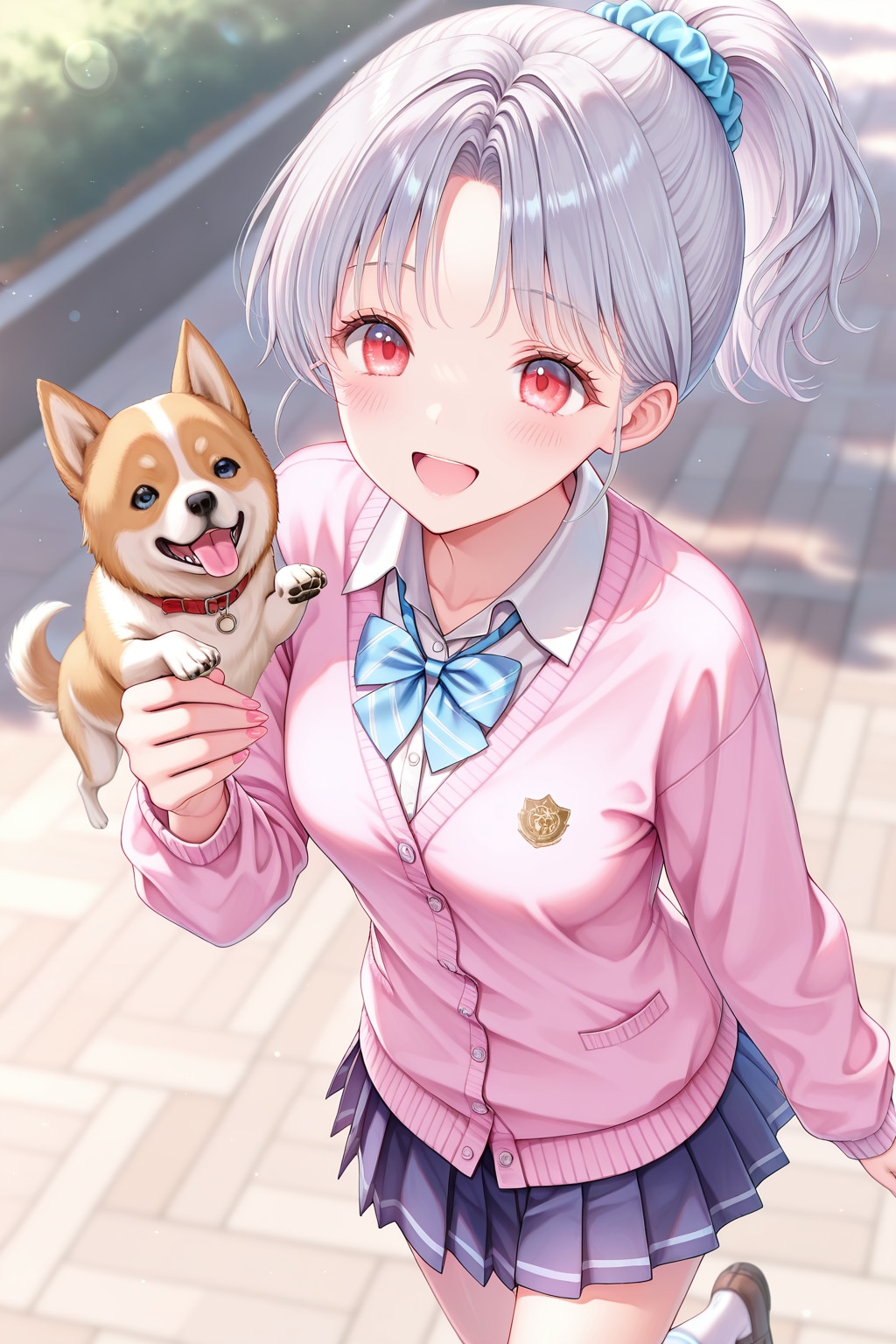 わんちゃんとさんぽ