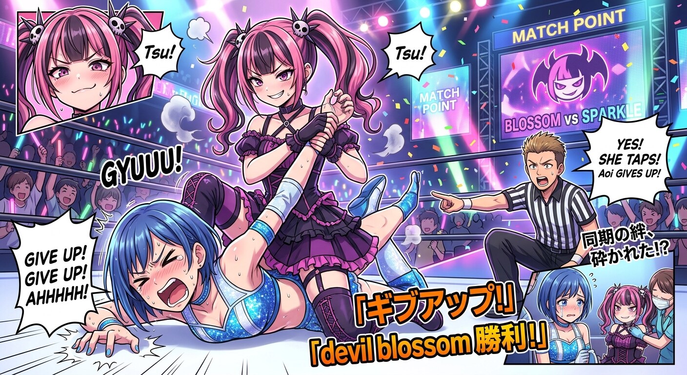 どっちもかわかわ同期のヒールとアイドルレスラーちゃん