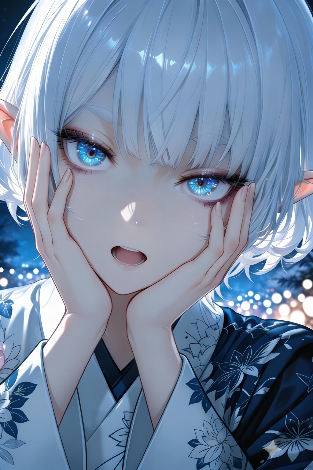 やせいのエルフがあらわれた!