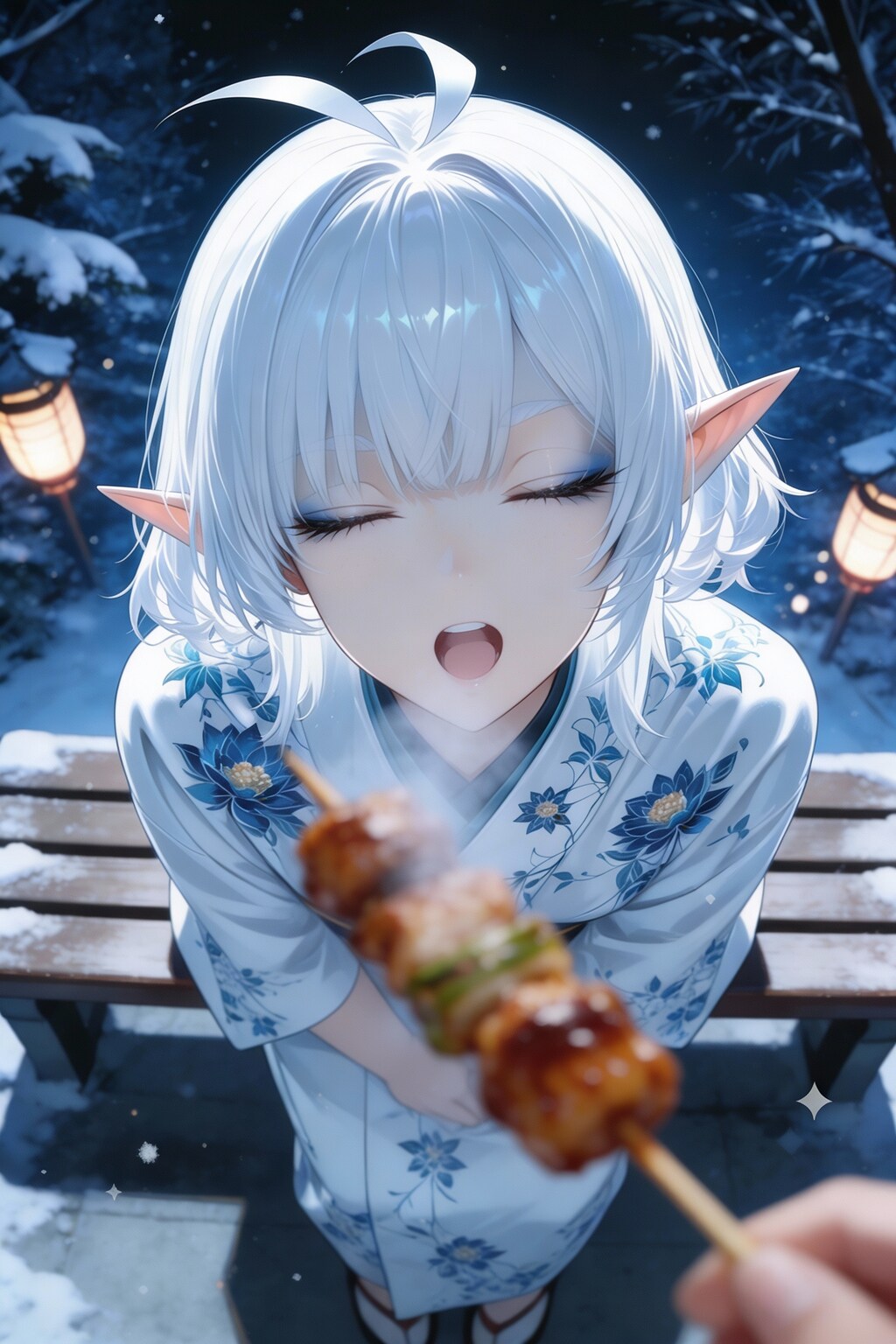 やせいのエルフがあらわれた!