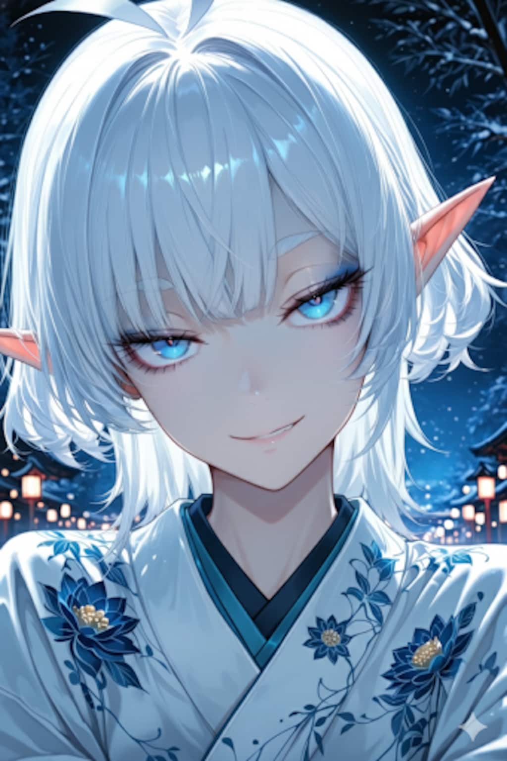 やせいのエルフがあらわれた!