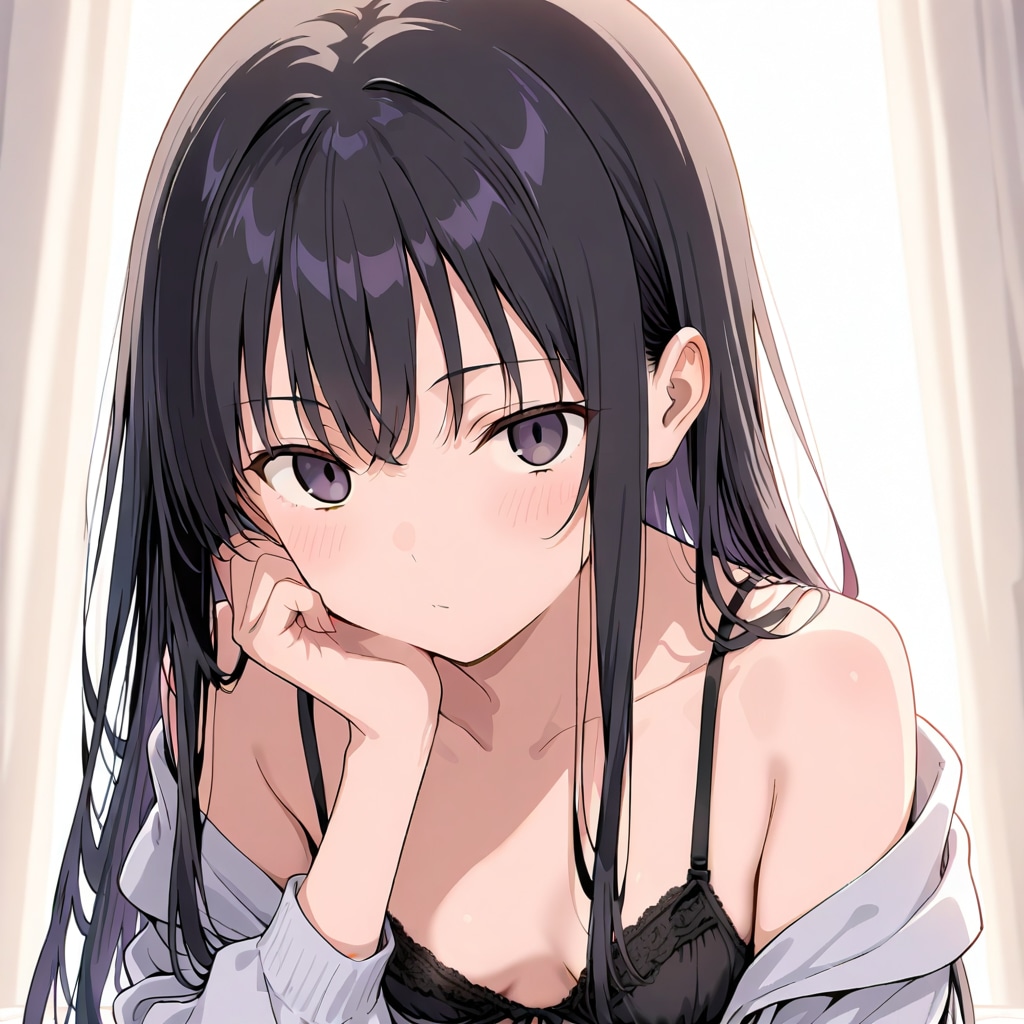 黒髪の娘