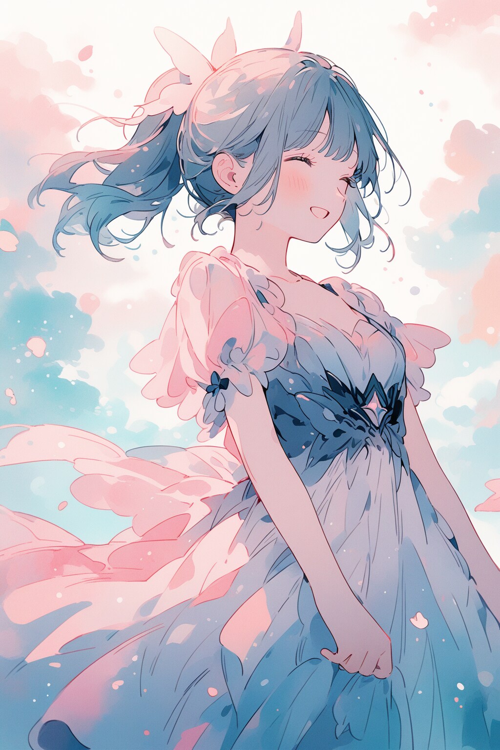 ウェディングドレス姿のお嬢（１０）