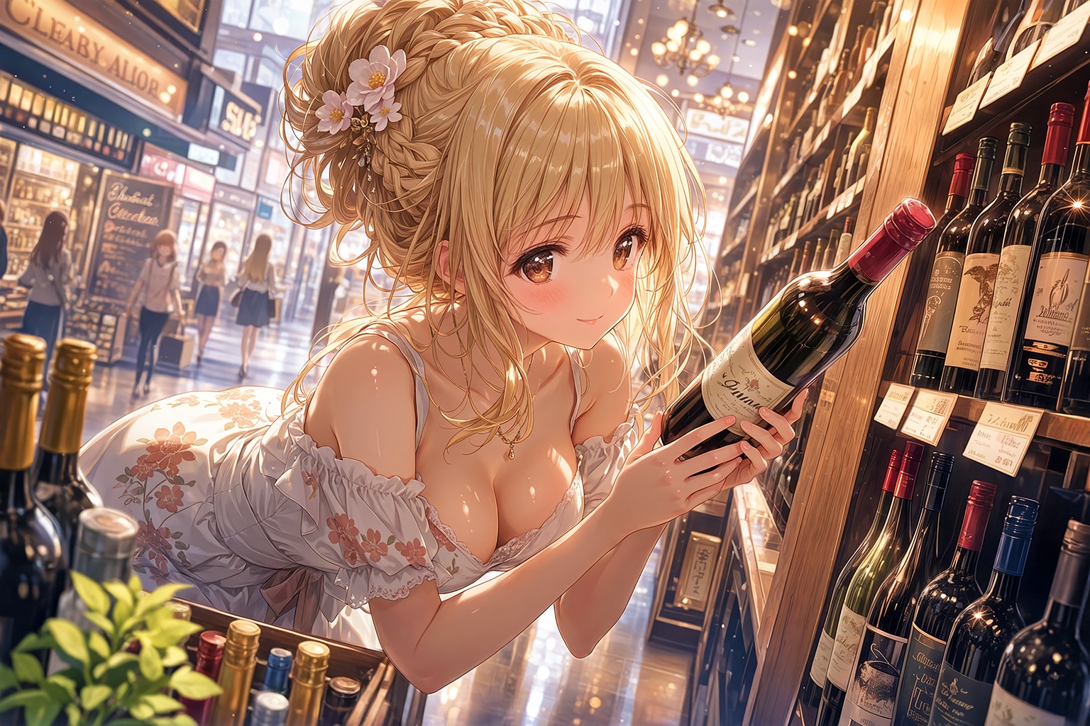 リカーショップ | の人気AIイラスト・グラビア
