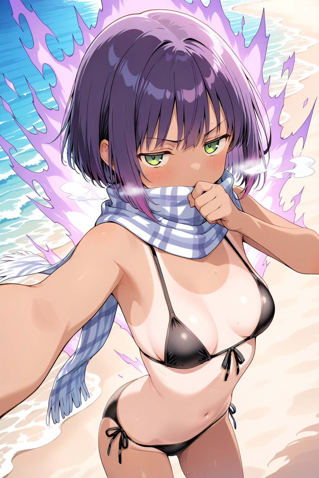 409 とりあえずブチ切れる日焼けっ子