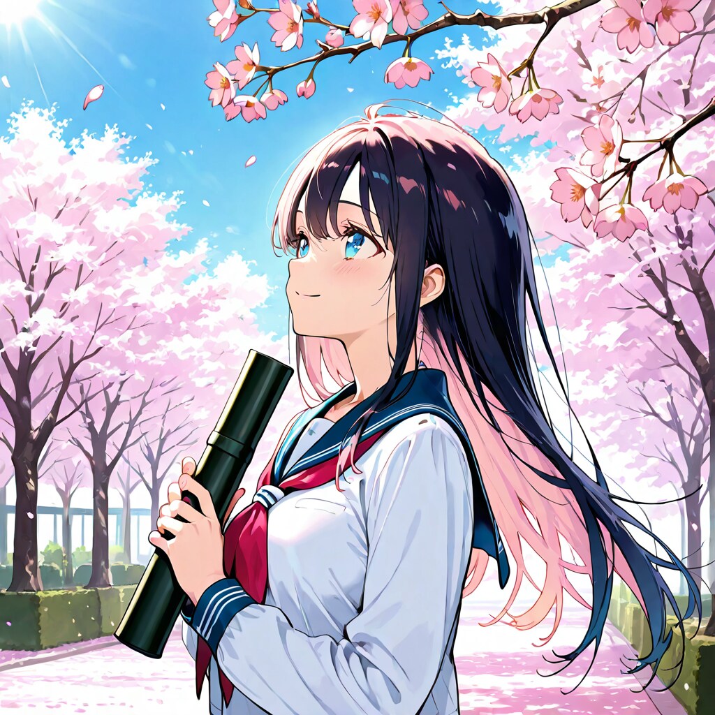 蒼天に、仰ぐ春
