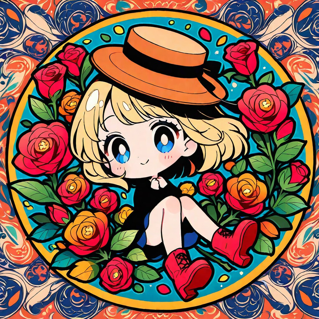 バラの香りに包まれて